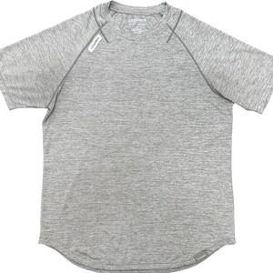 LEGENDS Enzo Mens Heather Green Short Sleeve Performance T-Shirt Size L